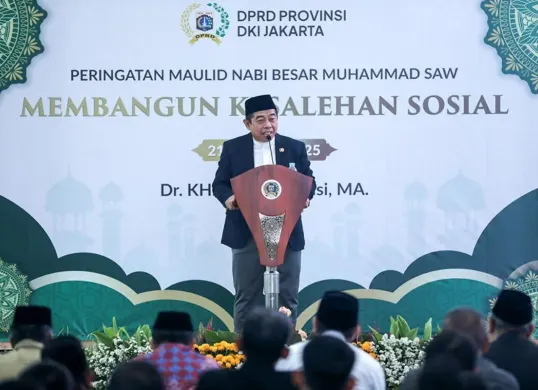 Ketua DPRD Jakarta, Khoirudin. (Sumber: Dok. Sekretariat DPRD Jakarta)