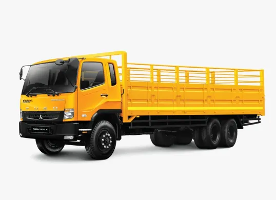 Mitsubishi Fuso menghadirkan Fighter X FN 61 FSL, truk medium duty berukuran super long. (Sumber: Dok KTB)