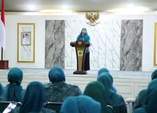 Ketua TP PKK, Eva Rudy Susmanto. (Sumber: Dok. Pemkab Bogor)