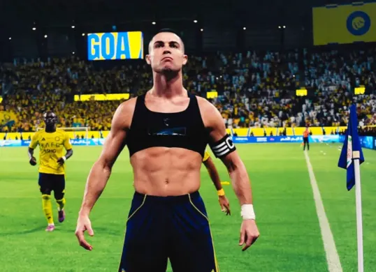 Potret pemain Al Nassr, Cristiano Ronaldo. (Sumber: Instagram/@alnassr)