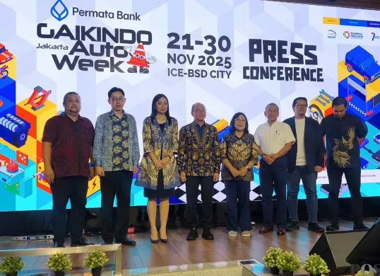 Presscon GJAW 2025 yang bakal digelar pada 21-30 November 2025 di ICE BSD. (Sumber: POSKOTA | Foto: Erwan Hartawan)