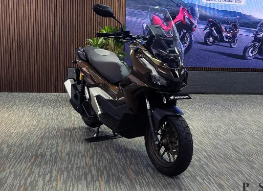 Wahana Honda pastikan New Honda ADV 160 aman menggunakan bahan bakar campuran etanol 10 persen. (Sumber: POSKOTA | Foto: Erwan Hartawan)