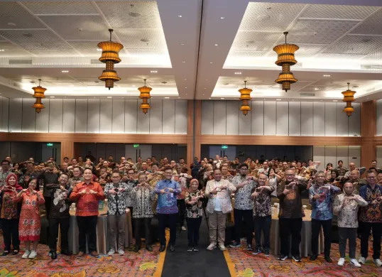 Micro Banking Connect 2025 yang bertajuk “Akselerasi Pertumbuhan Bisnis BPR/BPRS/Koperasi melalui Adopsi Inovasi Digital. (Sumber: Corcom Telkom)