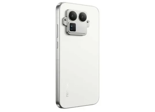 ealme GT 8 Pro tampil dengan desain futuristik dan performa kelas flagship, didukung chipset Snapdragon 8 Elite Gen 5. (Sumber: Pinterest)