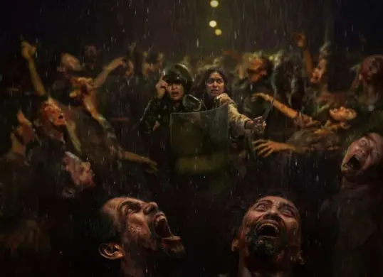 Sinopsis dan link nonton film zombie Indonesia Abadi Nan Jaya. (Sumber: Netflix)