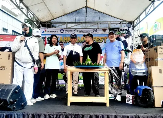 KAHMI Jaya menggelar Kahmi Jaya Fest 2025 yang dimeriahkan sejumlah acara, salah satunya jalan sehat. (Sumber: Istimewa)