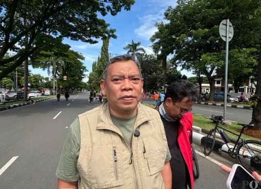 Kepala Dinas Perhubungan Kabupaten Bogor bakal membahas lebih lanjut soal retribusi parkir saat pelaksanaan CFD di Jalan Tegar Beriman. (Sumber: Poskota/Giffar Rivana)