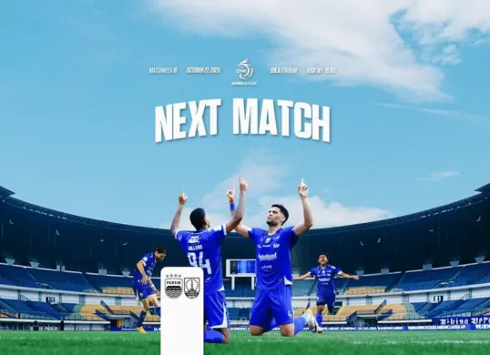 Ilustrasi link live streaming Persib Bandung vs Persis Solo. (Sumber: Persib)