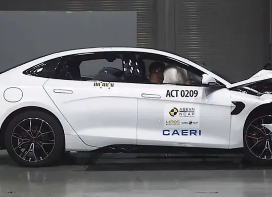 BYD Seal meraih lima bintang keselamatan dari ASEAN NCAP dengan skor 92,07 poin. (Sumber: NCAP ASEAN)