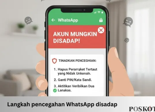 Cara mencegah akun WhatsApp disadap. (Sumber: Istimewa)