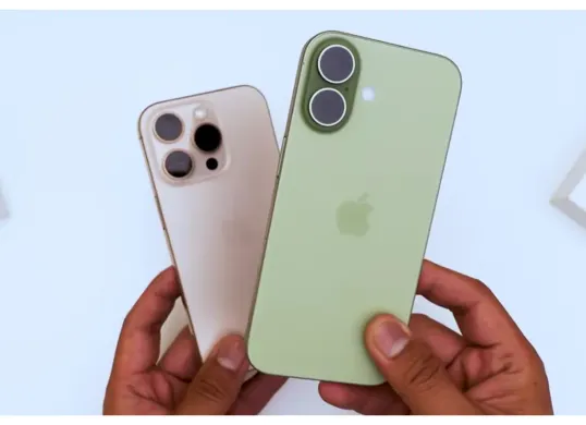 Perbandingan antara iPhone 17 dan iPhone 16 Pro. (Sumber: YouTube/ Ichsan Zulfikar)