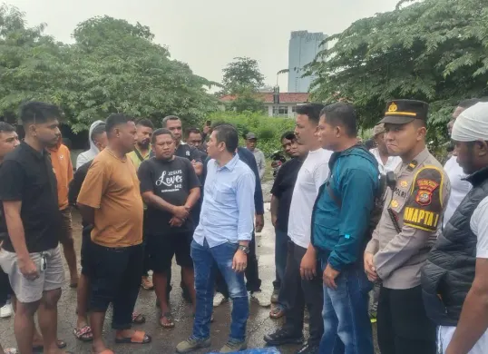 Konflik dua kelompok masyarakat menyebabkan seorang pengacara mengalami luka tembak di kawasan Tanah Abang, Jakarta Pusat, Rabu, Selasa, 28 Oktober 2025. (Sumber: Dok Polres Metro Jakarta Pusat)