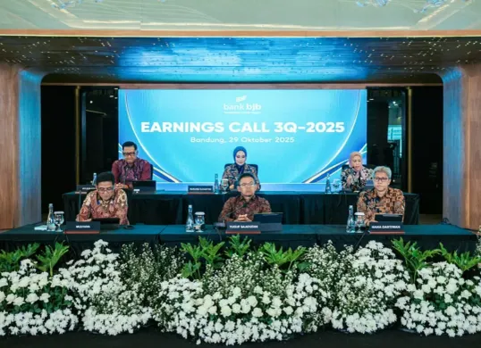 bank bjb menggelar agenda Earnings Call 3Q 2025 dan Public Expose 2025 yang digelar pada Rabu, 29 Oktober 2025. (Sumber: Corsec bank bjb)