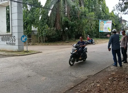 Lokasi begal mahasiswa di Jalan Raya Leuwinanggung, Kelurahan Leuwinanggung, Kecamatan Tapos, Kota Depok, Rabu, 29 Oktober 2025. (Sumber: Dok. Polsek Cimanggis)