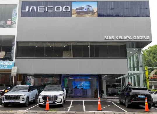 Dealer ke-13 JAECOO berlokasi di Kelapa Gading, Jakarta Utara. (Sumber: Dok JAECOO)