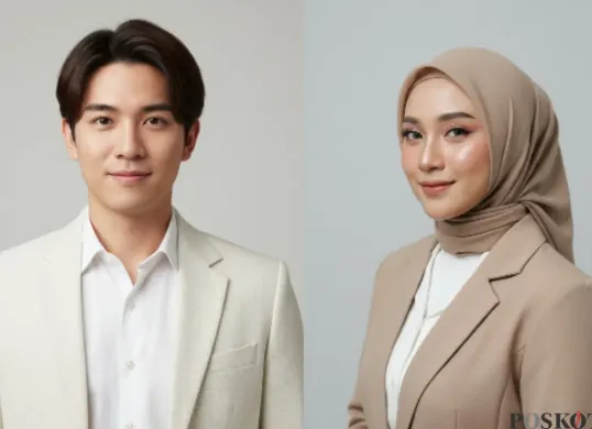 Hasil edit foto profesional untuk CV yang dibuat menggunakan prompt Gemini AI. (Sumber: Gemini AI)