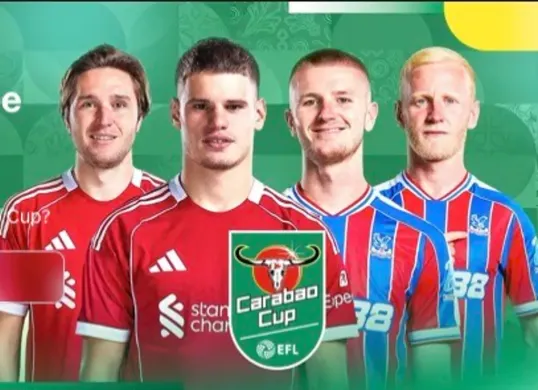 Live streaming Liverpool vs Crystal Palace di Carabao Cup (Sumber: Vidio.com)