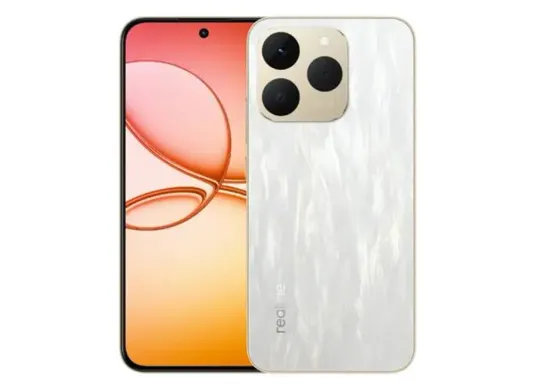 Desain Realme 15T tampil modern dan tipis dengan layar AMOLED 120Hz serta baterai besar 7000 mAh, ideal untuk pengguna aktif yang ingin performa maksimal setiap hari. (Sumber: Dok/Realme)