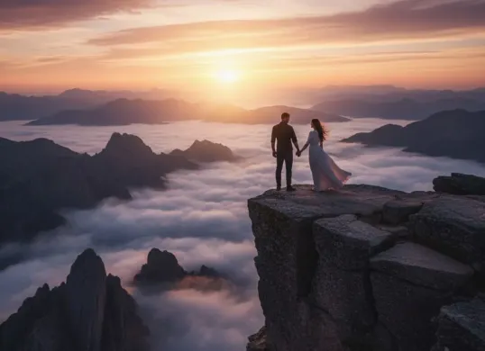 Prompt Gemini AI dengan pasangan cinematic (Sumber: Gemini AI)