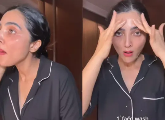 Ashanty tampil lebih tirus dalam unggahan TikTok terbarunya. Banyak warganet menyoroti perubahan wajahnya (Sumber: Tiktok/@ashantyhermansyah)