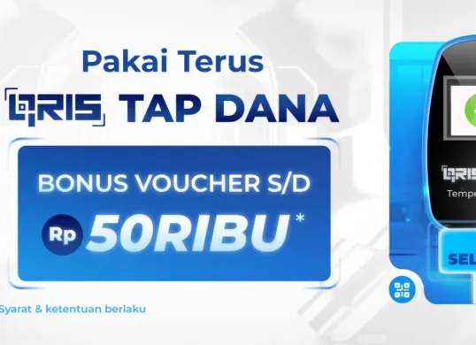 Ilustrasi klaim saldo DANA gratis dari promo DANA. (Sumber: DANA)