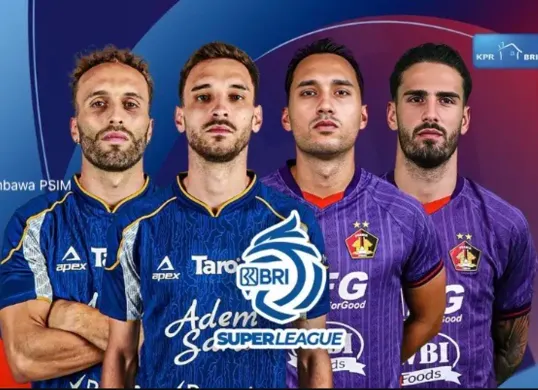 Tonton live streaming PSIM Yogyakarta vs Persik Kediri di pekan ke-11 BRI Super League 2025/2026 (Sumber: Vidio.com)