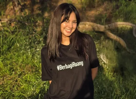 Aurelie Moeremans akui pernah diajak masuk partai politik. (Sumber: Instagram)