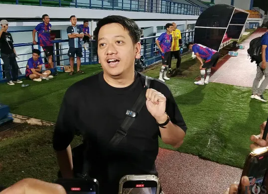 Deputi CEO PT PERSIB Bandung Bermartabat, Adhitia Putra Herawan. (Sumber: POSKOTA | Foto: Gatot Poedji Utomo)