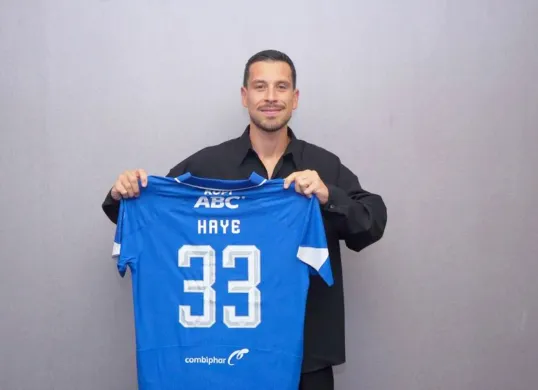 Potret pemain baru Persib Bandung, Thom Haye. (Sumber: Persib)