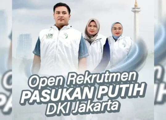 Pasukan Putih Jakarta 2025 Pendaftaran berakhir hari ini. Ini adalah lowongan PJLP dari Dinkes DKI untuk warga Jakarta. Cek persyaratan, usia, dan link resmi untuk mendaftar sebelum tenggat waktu. (Sumber: Instagram/@dinkesdki)