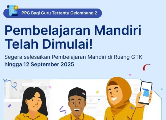 Ilustrasi PPG Guru Tertentu 2025. (Sumber: Instagram/ppgkemendikdasmen)