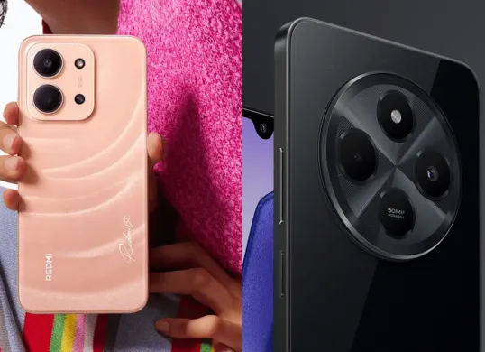Perbandingan Redmi 15 C dan Redmi 14 C. (Sumber: Xiaomi)