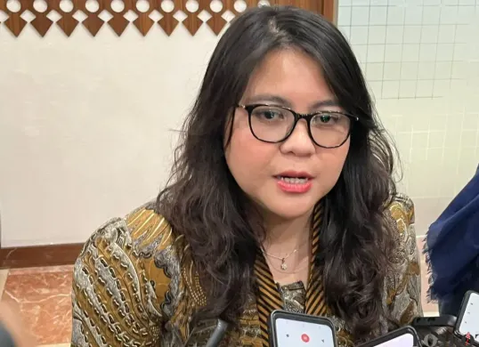 Wakil Ketua DPRD DKI Jakarta, Ima Mahdiah seusai menerima audensi mahasiswa di Gedung DPRD Jakarta, Gambir, Jakarta Pusat, Kamis, 4 September 2025. (Sumber: Poskota/Muhammad Tegar Jihad)