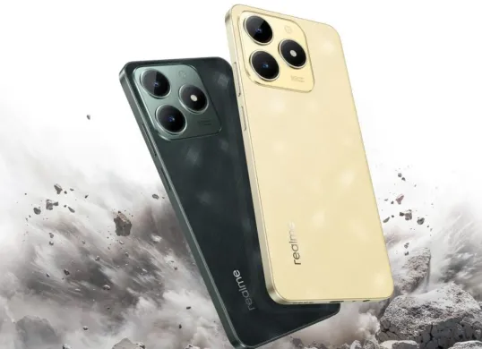 Rekomendasi HP Rp1 jutaan. (Sumber: realme)