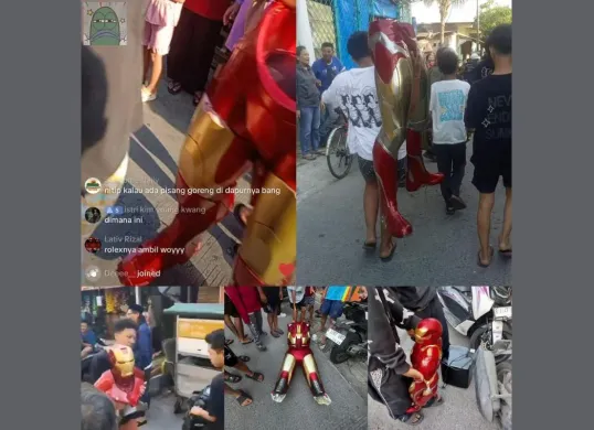 Ini harga patung Iron Man Sahroni bernilai ratusan juta (Sumber: X/@tanyarlfes)