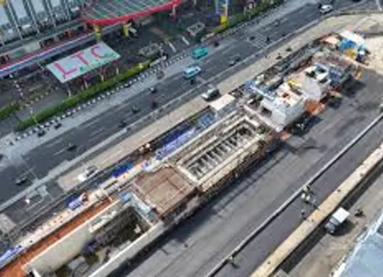 Transformasi Transportasi Jakarta: Stasiun MRT Glodok-Kota Dibangun Hutama Karya dengan Arsitektur Kontekstual (Sumber: Dok/Hutama Karya)