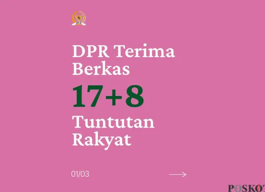 DPR RI Terima Berkas 17+8 Tuntutan Rakyat, Janji Dengarkan Aspirasi dari Masyarakat (Sumber: Instagram/dpr_ri)
