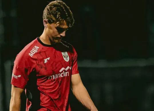 Potret pemain Timnas Indonesia, Mauro Zijlstra. (Sumber: X/@gilabola_ina)