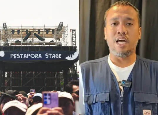 Pihak penyelenggara Pestapora 2025 minta maaf soal polemik sponsor yang sebabkan banyak band mundur tampil. (Sumber: Istimewa)