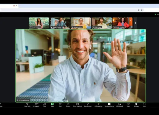 Cara mengubah foto profil Zoom dengan avatar lucu. (Sumber: Zoom)