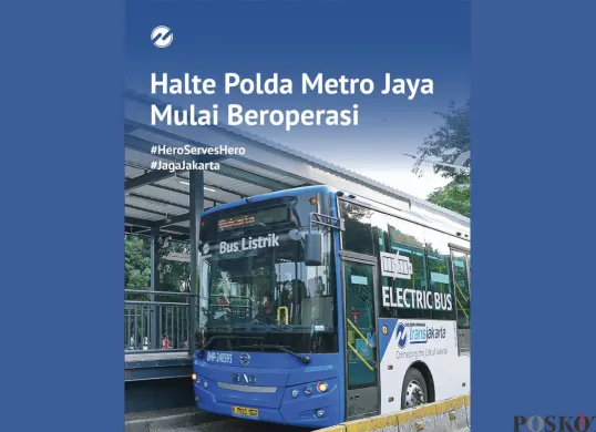 Halte Polda Metro Jaya dan Senayan Bank Jakarta Kembali Beroperasi Hari Ini Senin 8 September 2025 (Sumber: Instagram/dkijakarta)