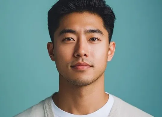 Visualisasi deepfake yang memanipulasi wajah seseorang secara realistis. (Sumber: Pinterest)