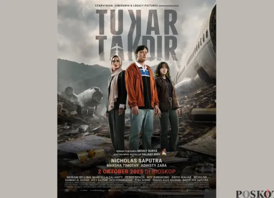 Jadwal Tayang Film Tukar Takdir yang Dibintangi Nicholas Saputra (Sumber: Instagram/tukartakdirfilm)