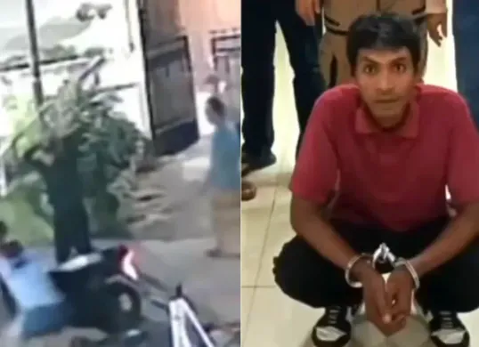 Aksi penganiayaan keji terhadap satpam lanjut usia di Depok yang viral di media sosial berujung penangkapan. Pelaku kini berstatus tersangka dan mempertanggungjawabkan perbuatannya. (Sumber: X/@YangLagiRamee)