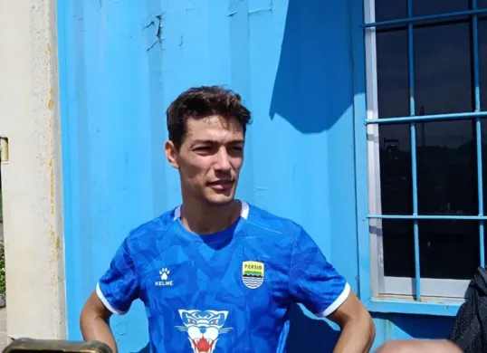 Federico Barba saat sesi latihan bersama Persib Bandung jelang BRI Super League 2025/2026. (Sumber: Dok/Ileague)