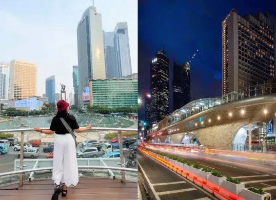 10 spot foto Instagrammable di Jakarta. (Sumber: kolase Instagram)