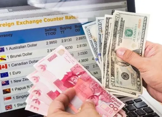 Nilai tukar rupiah terhadap dolar AS di pasar keuangan pada September 2025. (Sumber: Pinterest)