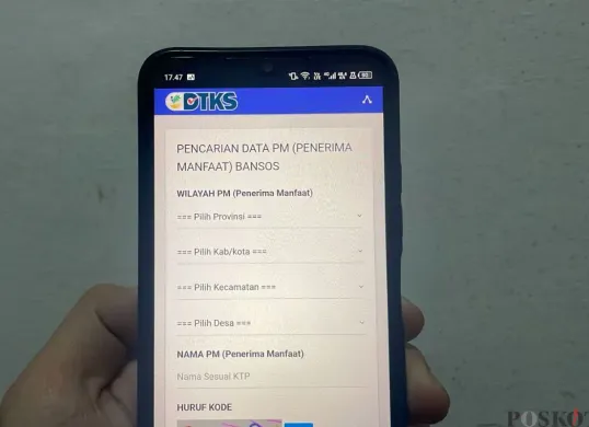 Cara cek penerima manfaat bantuan sosial pemerintah. (Sumber: Poskota/Faiz)