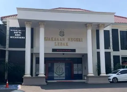 Ilustrasi, Kantor Kejaksaan Negeri Kabupaten Lebak. (Sumber: Istimewa)