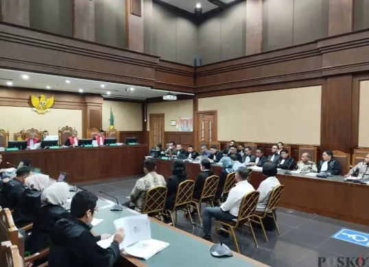 Tujuh saksi diperiksa dalam kasus vonis lepas kasus migor di sidang PN Tipikor Jakarta Pusat, Rabu, 10 September 2025. (Sumber: Poskota/Ramot Sormin)